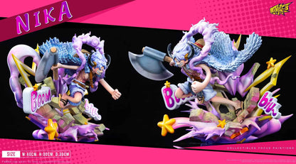 One Piece Ji Ke Studio Monkey D. Luffy Nika Gear 5 Resin Statue