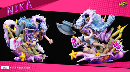 One Piece Ji Ke Studio Nika Monkey D. Luffy Gear 5th Resin Statue