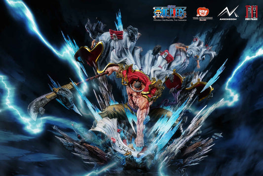 One Piece Jimei Palace & AniKingdom Studio Whitebeard Edward Newgate Licensed Resin Statue