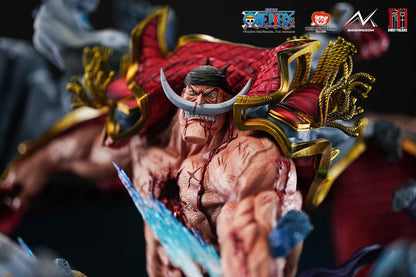 One Piece Jimei Palace & AniKingdom Studio Whitebeard Edward Newgate Licensed Resin Statue