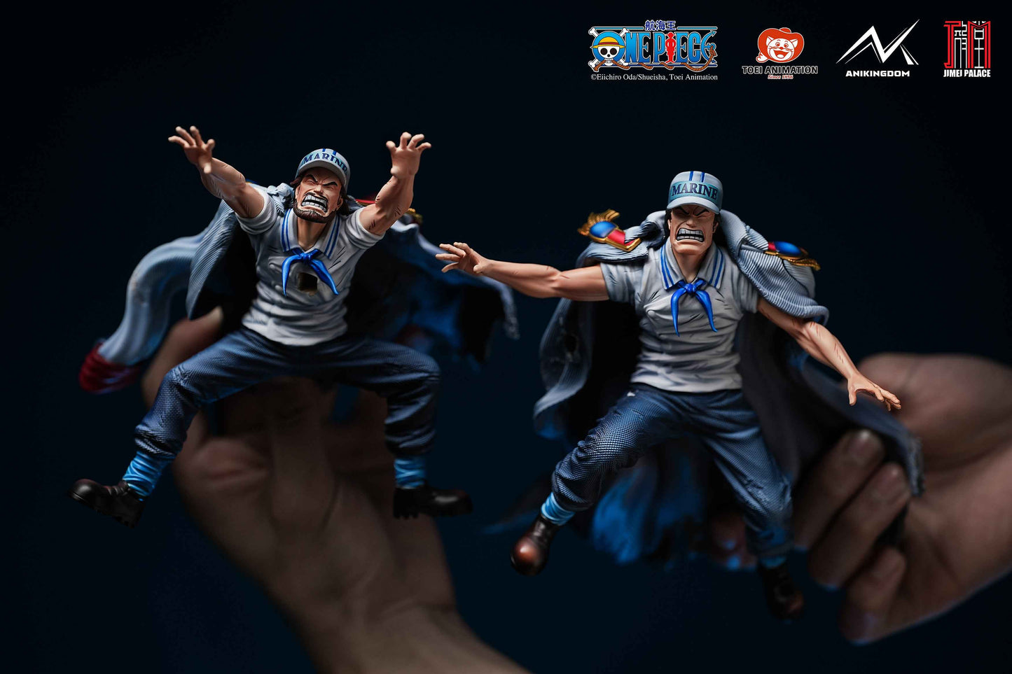 One Piece Jimei Palace & AniKingdom Studio Whitebeard Edward Newgate Licensed Resin Statue