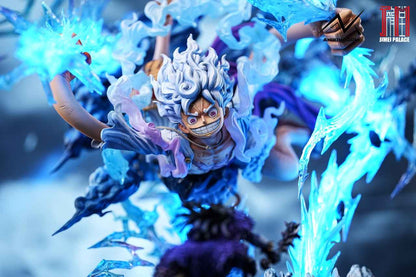One Piece Jimei Palace & Anikingdom Studio Nika Luffy Licensed Resin Statue (PayPal Fees & Shipping Costs Included)