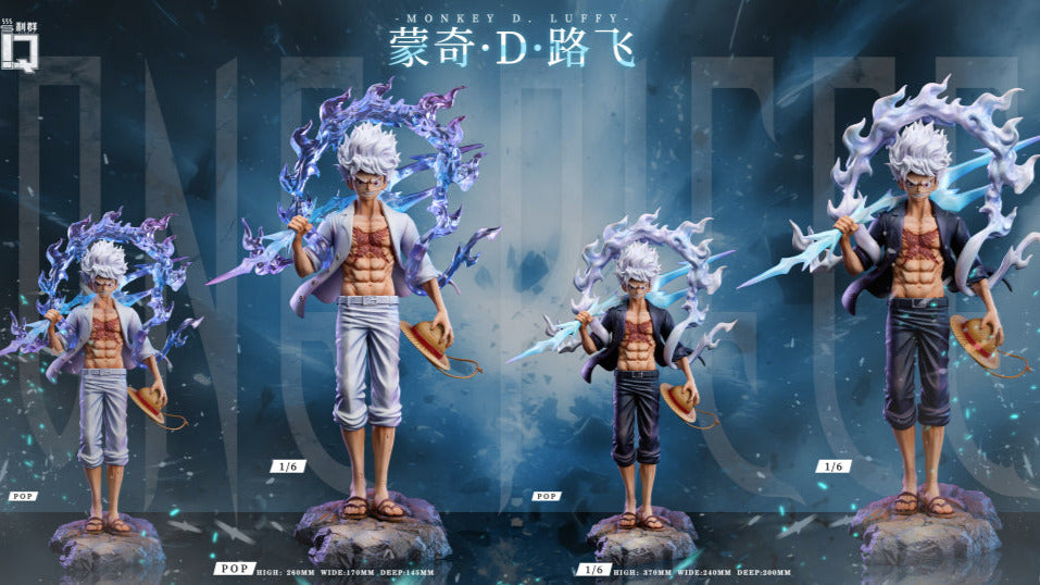 One Piece LQ Studio Monkey D. Luffy Nika Resin Statue