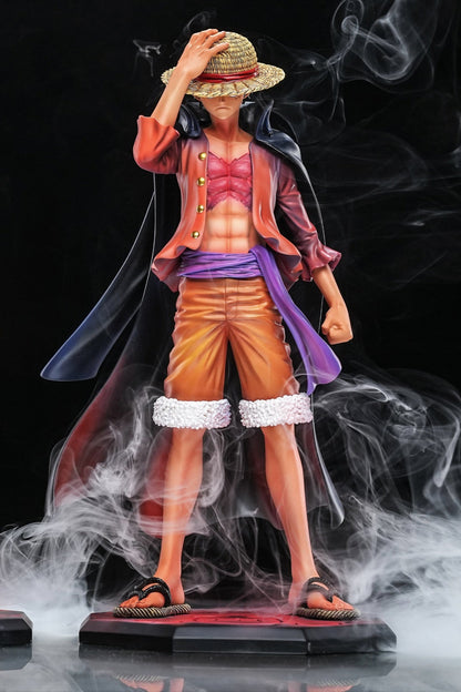One Piece LX & Ba Bei Jing Studio Onigashima Monkey D. Luffy Ver Regular Ver. Resin Statue