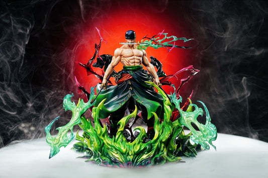 One Piece LX & SY Studio King of Hell Roronoa Zoro Resin Statue