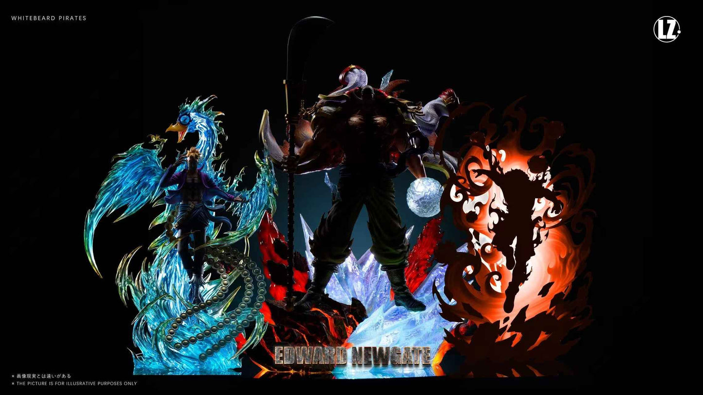 One Piece LZ Studio WhiteBeard Edward Newgate Resin Statue