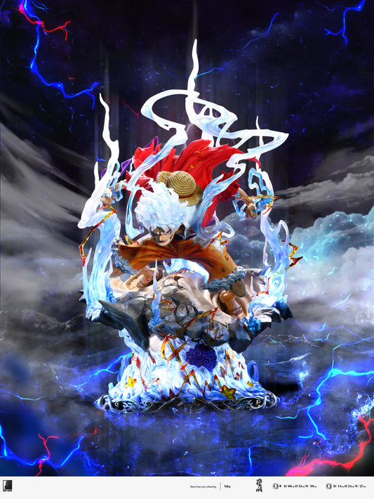 One Piece Last Sleep Studio Nika Monkey D. Luffy Resin Statue