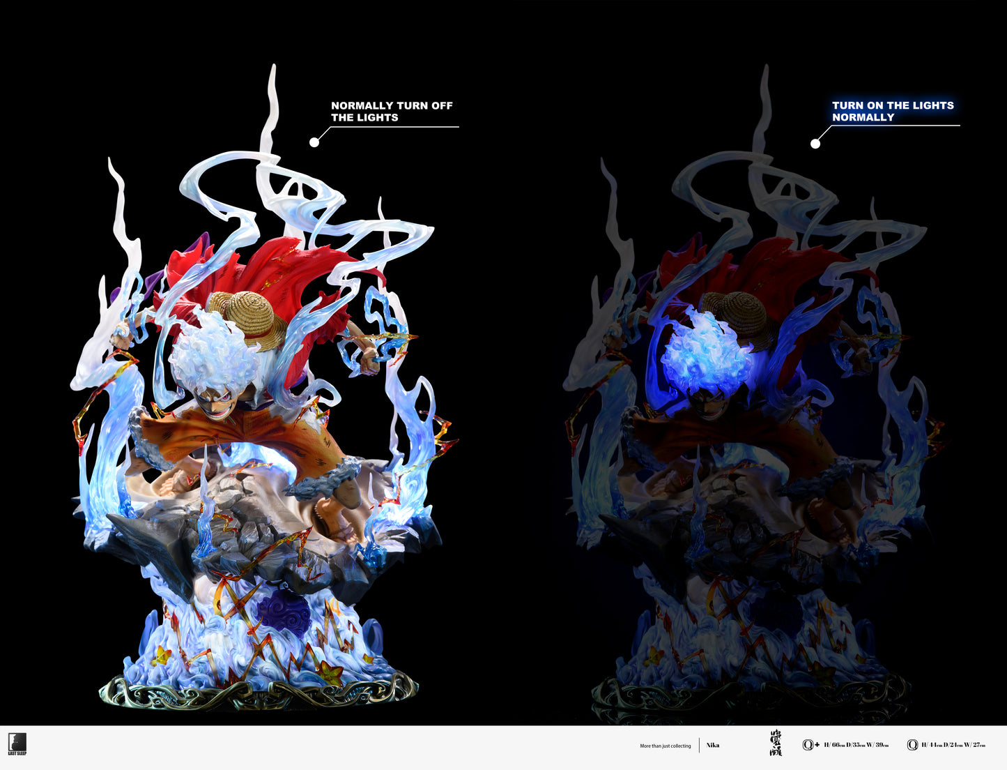 One Piece Last Sleep Studio Nika Monkey D. Luffy Resin Statue