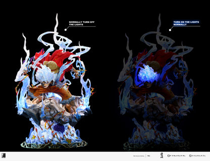 One Piece Last Sleep Studio Nika Monkey D. Luffy Resin Statue