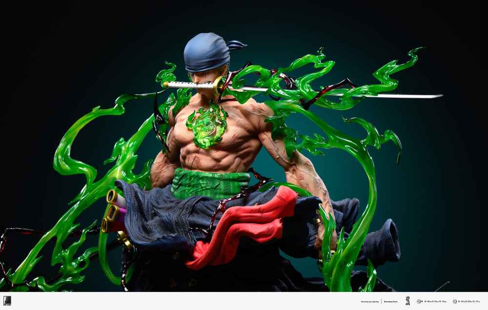 One Piece Last Sleep Studio Roronoa Zoro Awakening Resin Statue