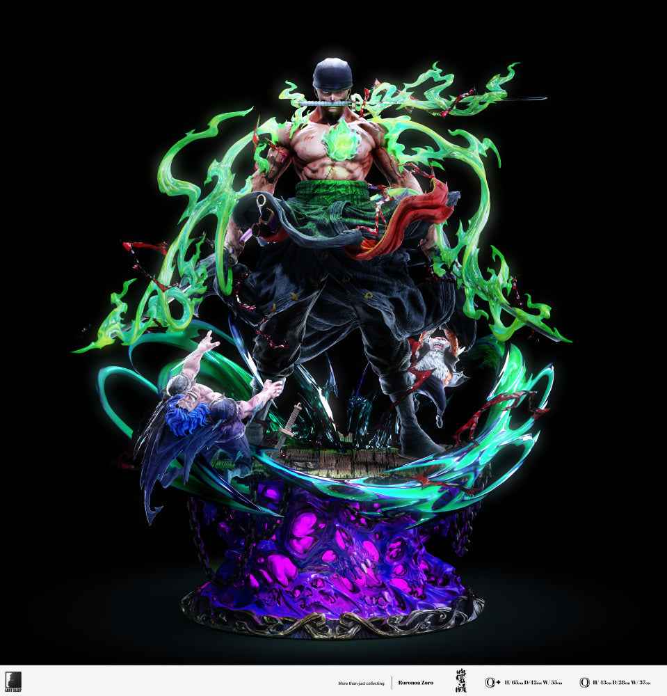One Piece Last Sleep Studio Roronoa Zoro Awakening Resin Statue