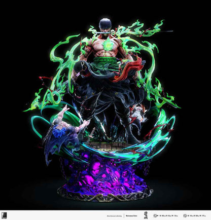 One Piece Last Sleep Studio Roronoa Zoro Awakening Resin Statue
