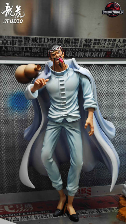 One Piece Long Hu Studio CP0 CP9 Jabra Resin Statue