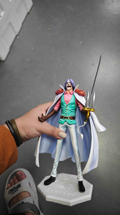 One Piece Long Hu Studio CP0 CP9 Spandam 1/8 Resin Statue