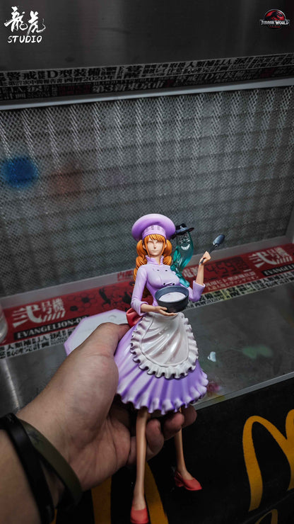 One Piece Long Hu Studio Charlotte Pudding Resin Statue