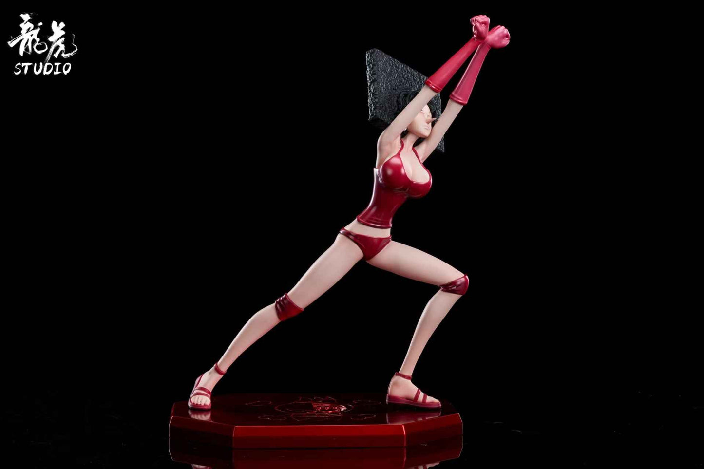 One Piece Long Hu Studio Mozu and Kiwi Resin Statue