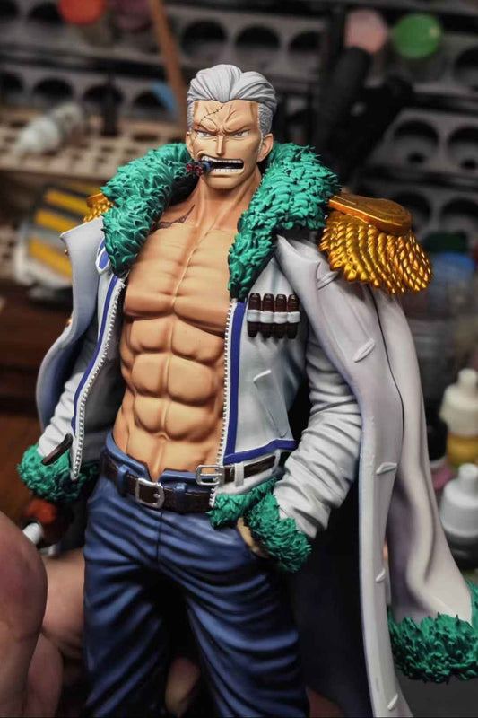 One Piece Long Hu Studio Smoker Navy Vol. 3 Resin Statue
