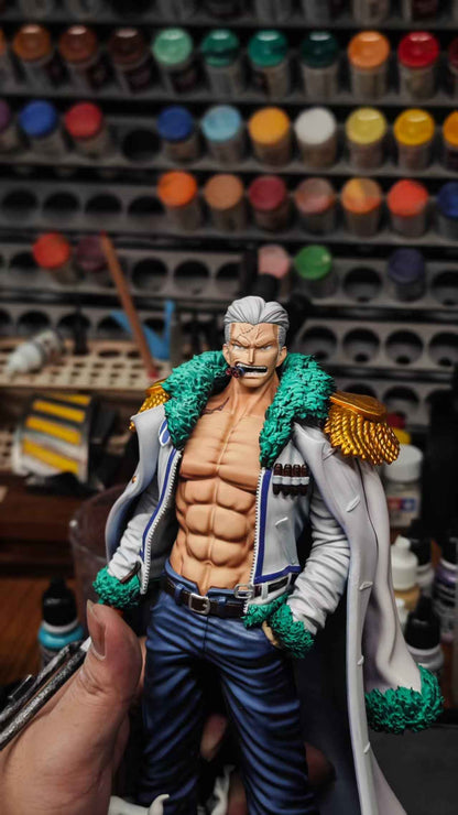 One Piece Long Hu Studio Smoker Navy Vol. 3 Resin Statue
