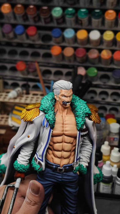 One Piece Long Hu Studio Smoker Navy Vol. 3 Resin Statue
