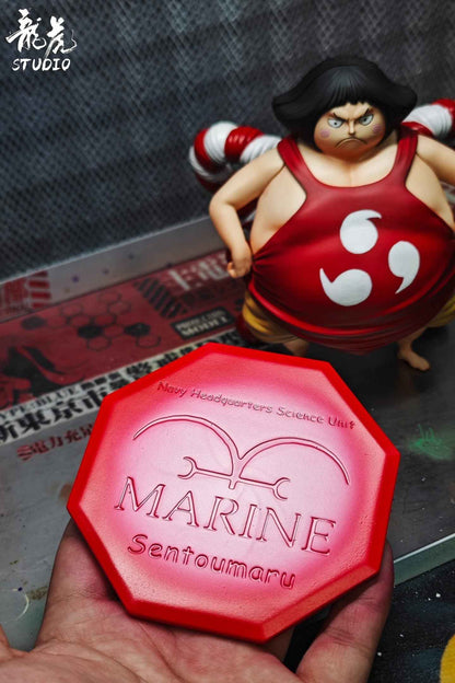 One Piece Long Hu Studio Young Sentomaru Resin Statue