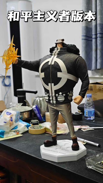 One Piece Long Hu & Ghost Studio Bartholomew Kuma & Jewelry Bonney Resin Statue