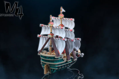 One Piece M4 Studio Garp's Navy Ship Resin Statue