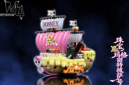 One Piece M4 Studio Jewelry Margherita Ship Resin Statue