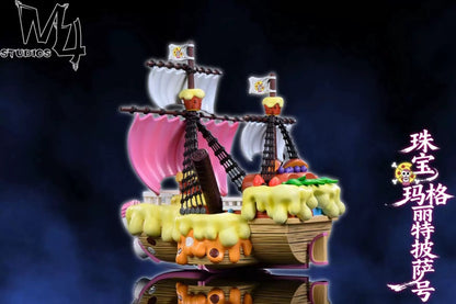 One Piece M4 Studio Jewelry Margherita Ship Resin Statue
