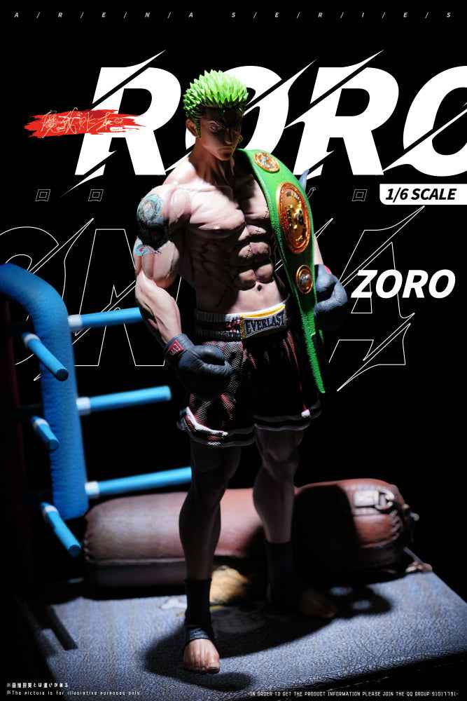 One Piece MWZB Studio Boxer Roronoa Zoro Resin Statue