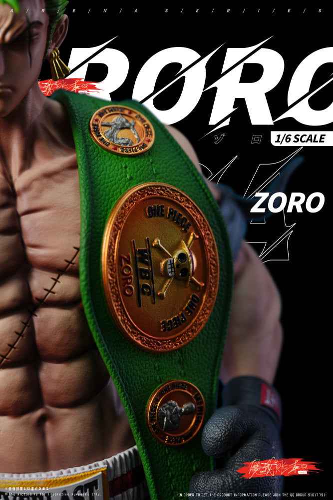 One Piece MWZB Studio Boxer Roronoa Zoro Resin Statue