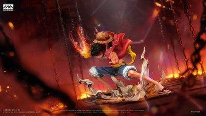One Piece Man GOLDMINE Studio Monkey D. Luffy Gear 2nd Resin Statue