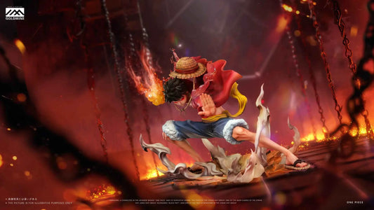 One Piece Man GOLDMINE Studio Monkey D. Luffy Gear 2nd Resin Statue