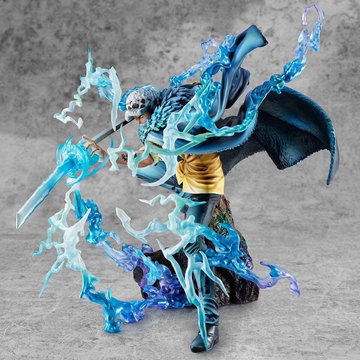 One Piece MegaHouse POP MAX Trafalgar D. Water Law Portrait of Pirates Licensed PVC Figure