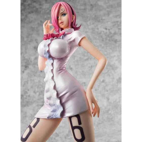 One Piece MegaHouse Vinsmoke Reiju Portrait Of Pirates Limited Edition 1/8 Licensed PVC Figure