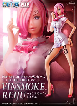One Piece MegaHouse Vinsmoke Reiju Portrait Of Pirates Limited Edition 1/8 Licensed PVC Figure