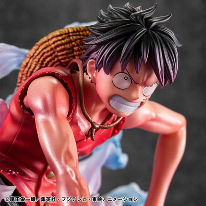 One Piece Megahouse Monkey D. Luffy Gear 2nd Portrait Of Pirates POP Maximum Licensed PVC Figure
