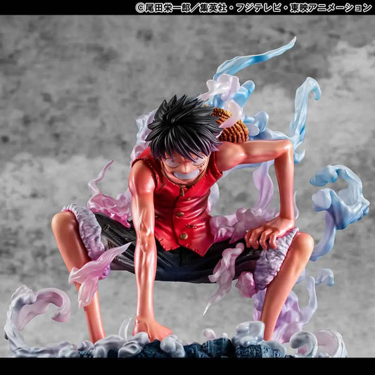 One Piece Megahouse Monkey D. Luffy Gear 2nd Portrait Of Pirates POP Maximum Licensed PVC Figure