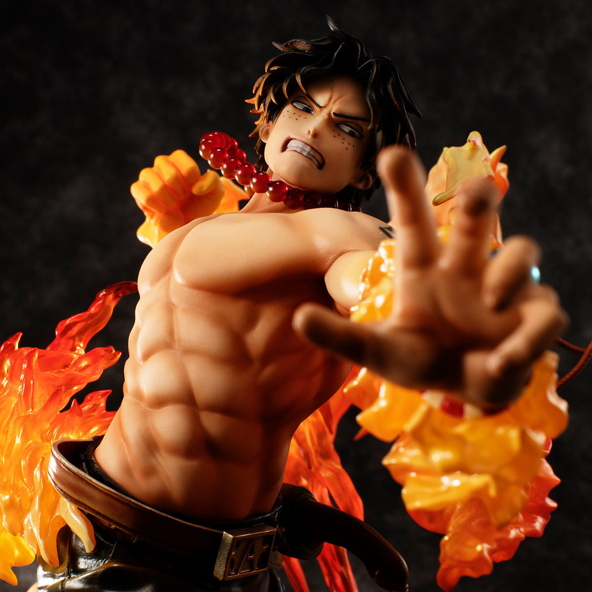 One Piece Megahouse Portgas D. Ace Portrait Of Pirates Maximum 15th Limited Ver. Licensed PVC Figure