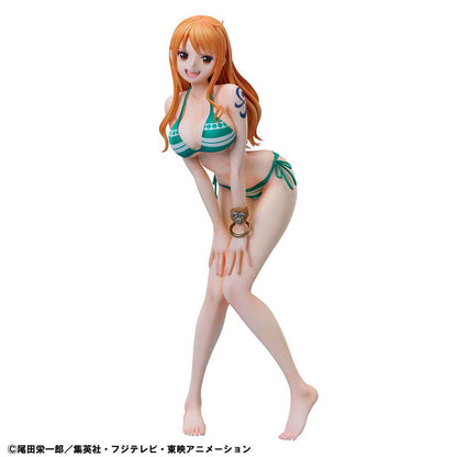 One Piece Megahouse & FREEing Nami B-style Swimsuit Ver. 1/4 Licensed PVC Figure