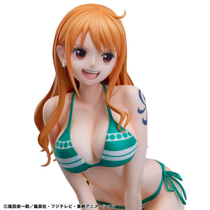 One Piece Megahouse & FREEing Nami B-style Swimsuit Ver. 1/4 Licensed PVC Figure