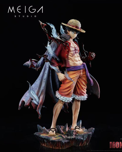 One Piece MeiGa Studio Monkey D. Luffy Resin Statue