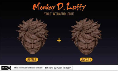 One Piece More Fun & Monkey D Studio Monkey D. Luffy Gear 3rd Resin Statue