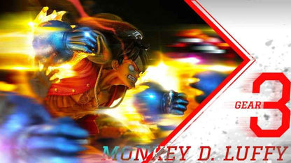 One Piece More Fun & Monkey D Studio Monkey D. Luffy Gear 3rd Resin Statue