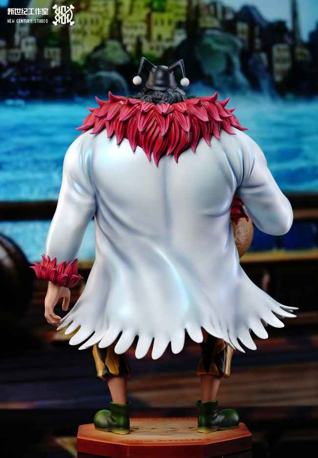One Piece New Century Studio Kuzan x Jesus Burgess x Vasco Shot x Doc Q x Sanjuan Wolf Resin Statue
