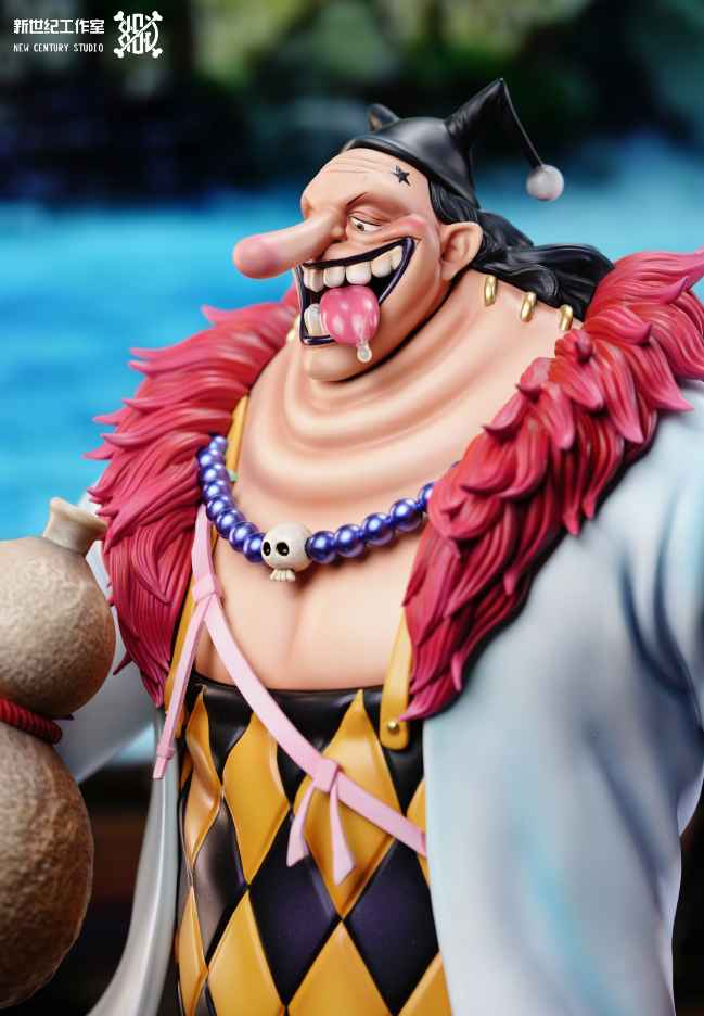 One Piece New Century Studio Kuzan x Jesus Burgess x Vasco Shot x Doc Q x Sanjuan Wolf Resin Statue