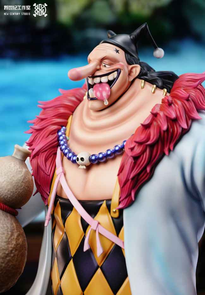 One Piece New Century Studio Kuzan x Jesus Burgess x Vasco Shot x Doc Q x Sanjuan Wolf Resin Statue