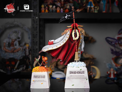 One Piece Passion & Cube Studio Whitebeard and Ace Final Chapter 2.0 Resin Statue