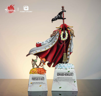 One Piece Passion & Cube Studio Whitebeard and Ace Final Chapter 2.0 Resin Statue