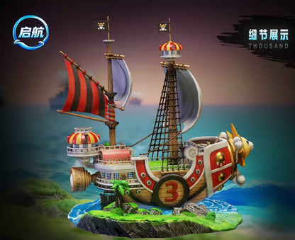 One Piece Qi Hang Studio Thousand Sunny Resin Statue