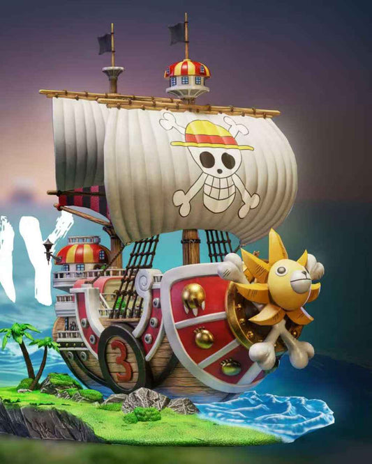 One Piece Qi Hang Studio Thousand Sunny Resin Statue